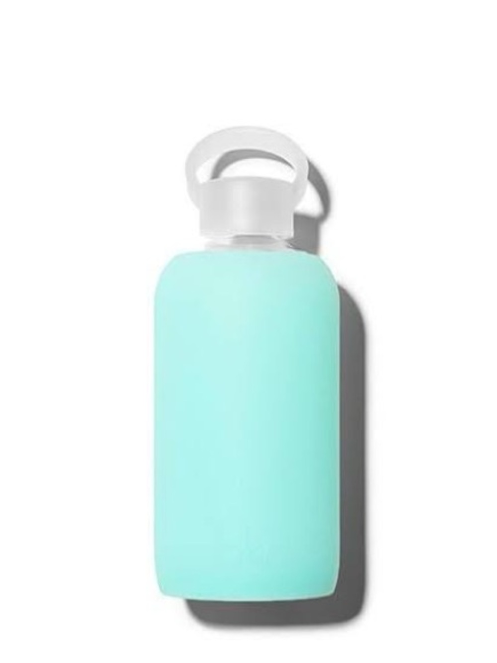 bkr Mint Green “HOLIDAY” Glass Bottle with White Loop Cap